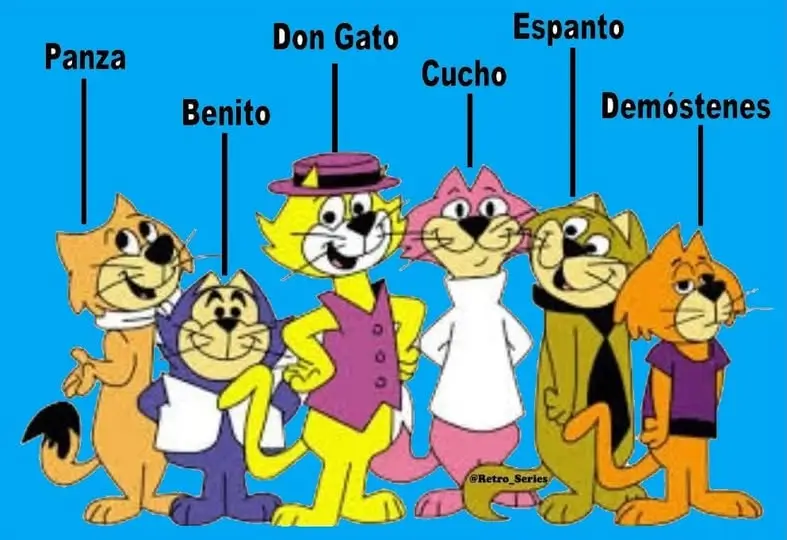 Don Gato y su pandilla in the Latin American Spanish dub