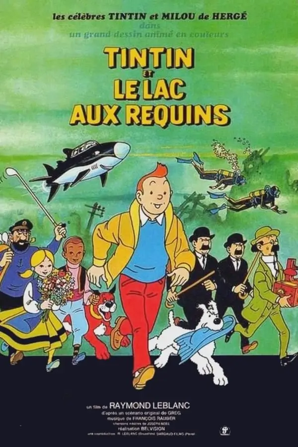 Herge's Adventures of Tintin 1957 Belgian 50s cartoon