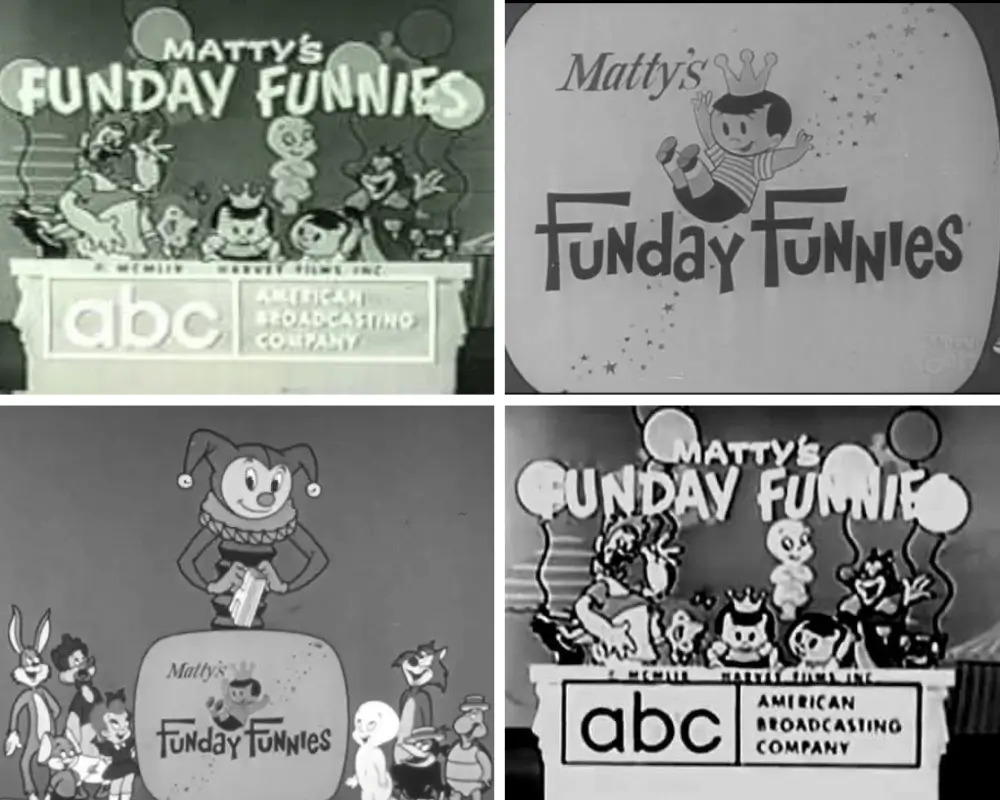 Matty's Funday Funnies 1959 Mattel sponsored 50s cartoon block