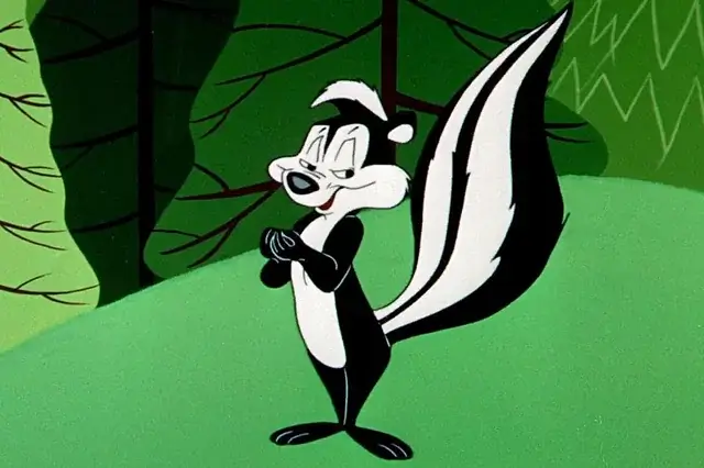 Pepe Le Pew chasing