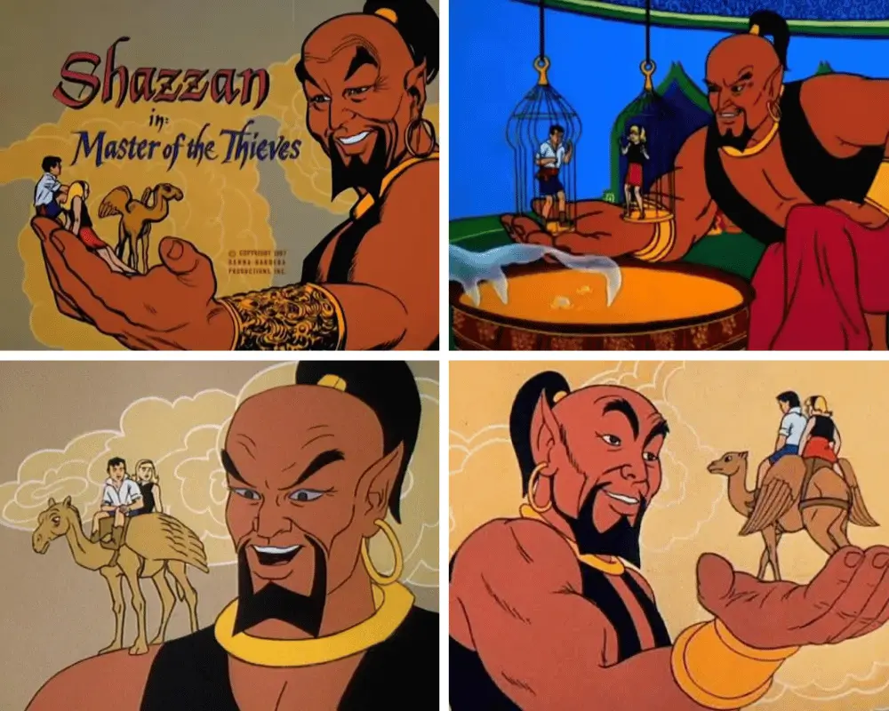Shazzan 1967 Alex Toth Arabian Nights 60s cartoon