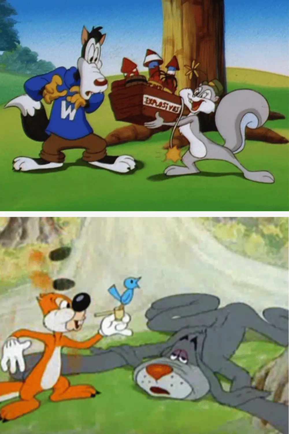 Slappy Squirrel v Screwy Squirrel