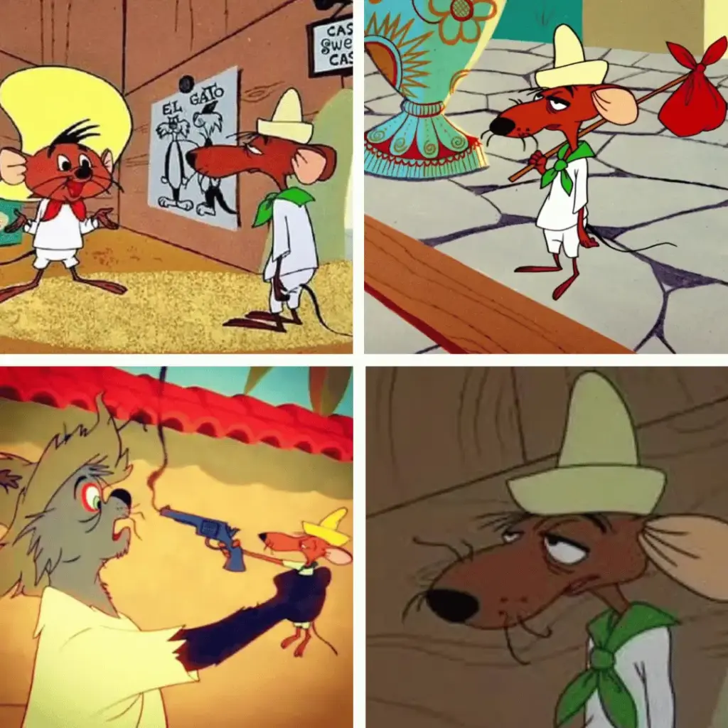 Slowpoke Rodriguez, the slowest mouse in all Mexico from Looney Tunes