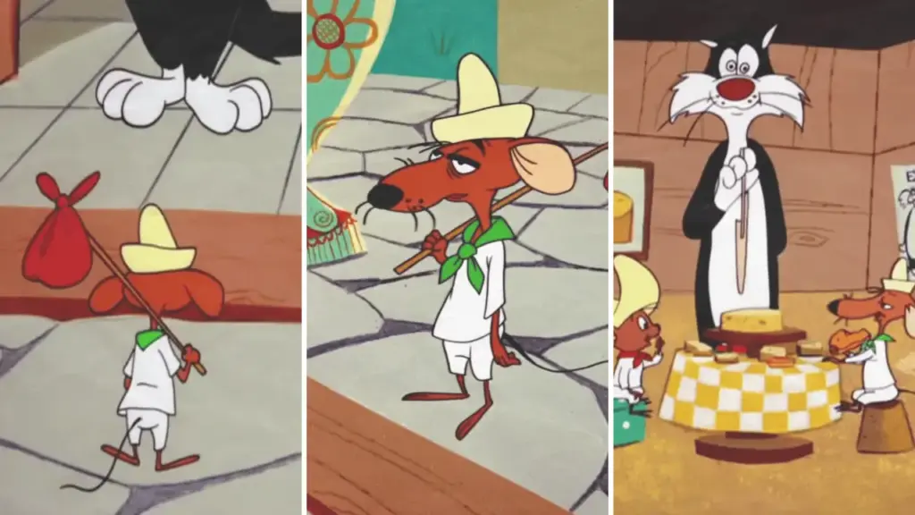 Slowpoke Rodriguez in the 1962 cartoon Mexican Boarders