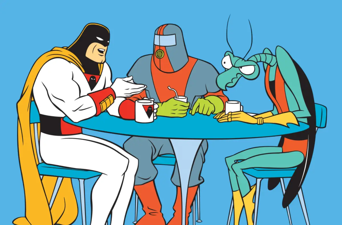 Space Ghost and early Adult Swim characters
