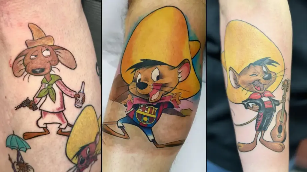 Speedy Gonzales Tattoo Ideas