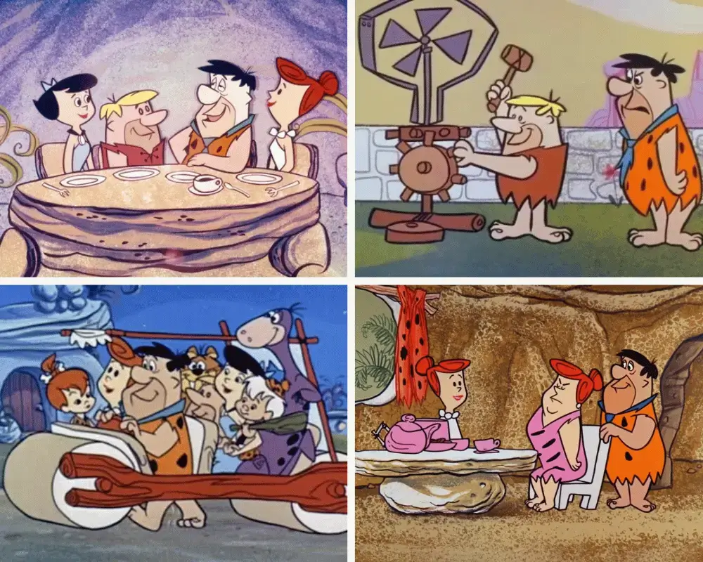 The Flintstones 1960 first primetime animated 60s cartoon
