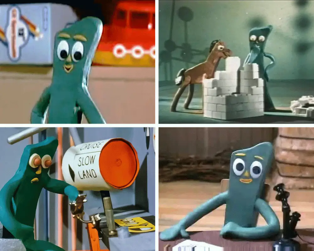The Gumby Show 1957 Art Clokey claymation 50s cartoon