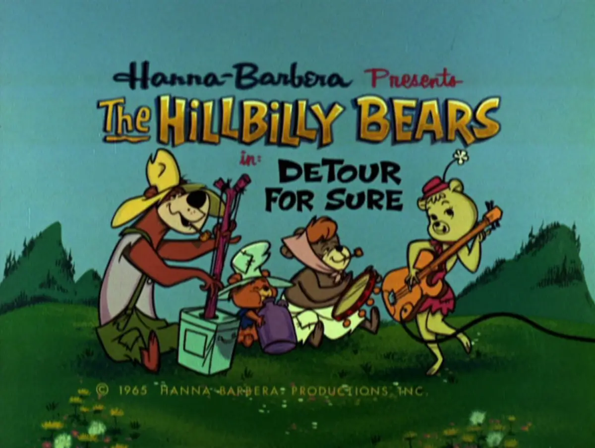 The Hillbilly Bears 1965 Hanna-Barbera 60s cartoon
