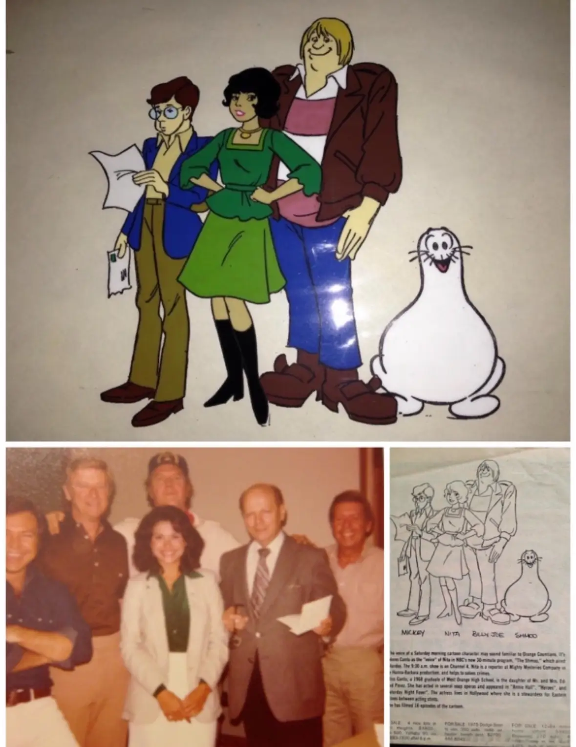 The New Shmoo with the mystery-solving teenagers from the 1979 cartoon