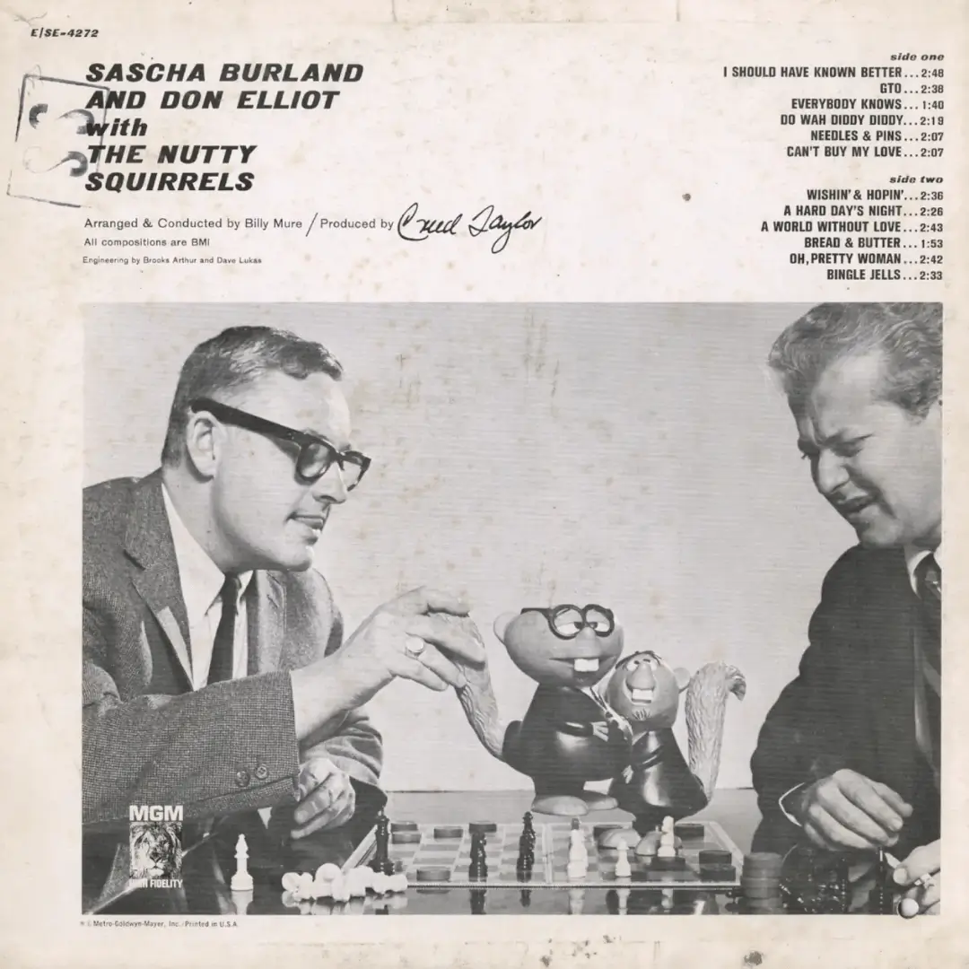 The Nutty Squirrels - Sascha Burland & Don Elliott record 2