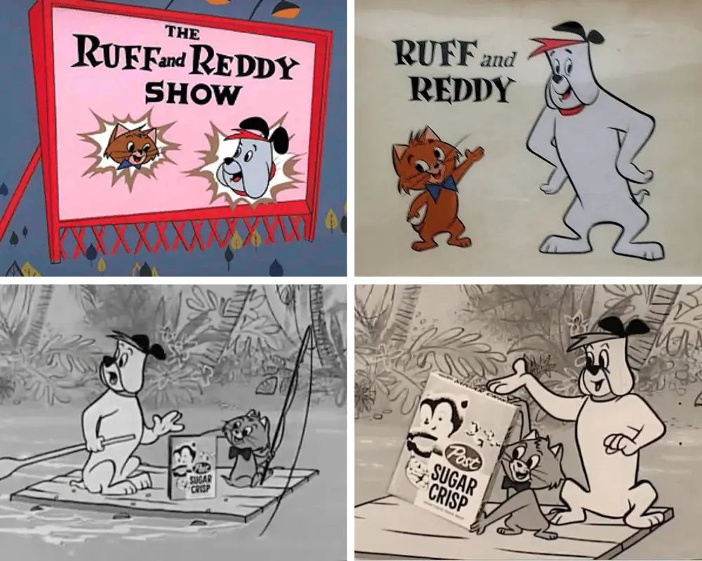 The Ruff and Reddy Show 1957 first Hanna-Barbera 50s cartoon