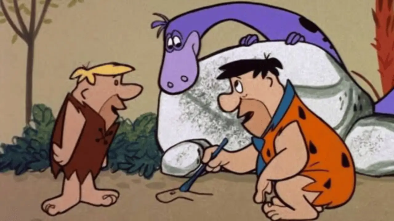 The Snorkasaurus Hunter episode where Dino talks