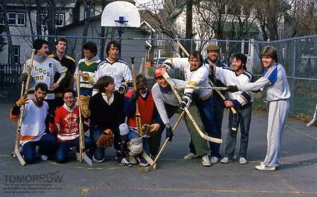 The ball hockey players who animated The Raccoons