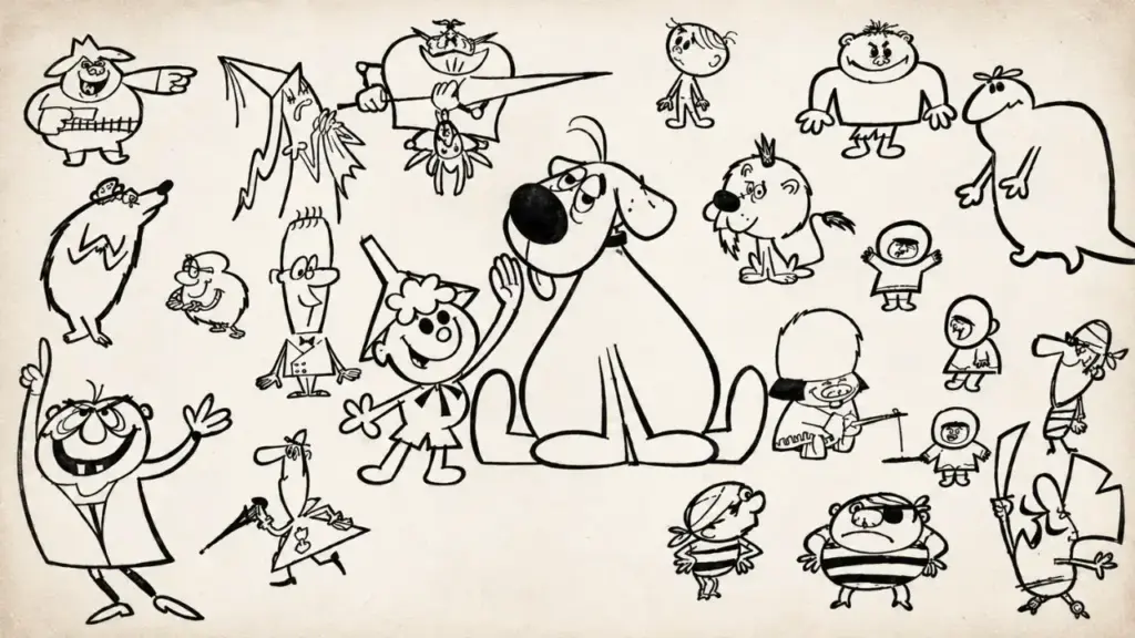 Tom Terrific Cartoon