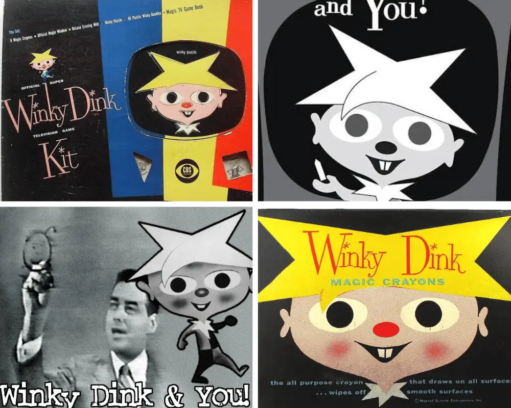 Winky Dink and You 1953 first interactive 50s cartoon