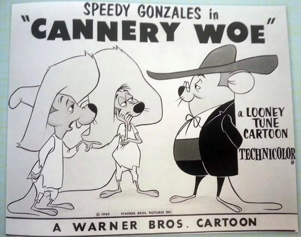 Speedy Gonzales in Cannery Woe from 1961
