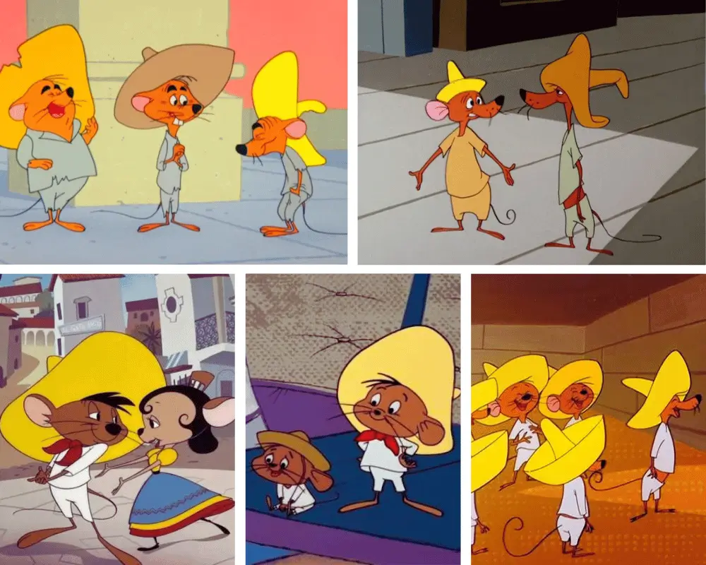 Village mice from the Speedy Gonzales cartoons