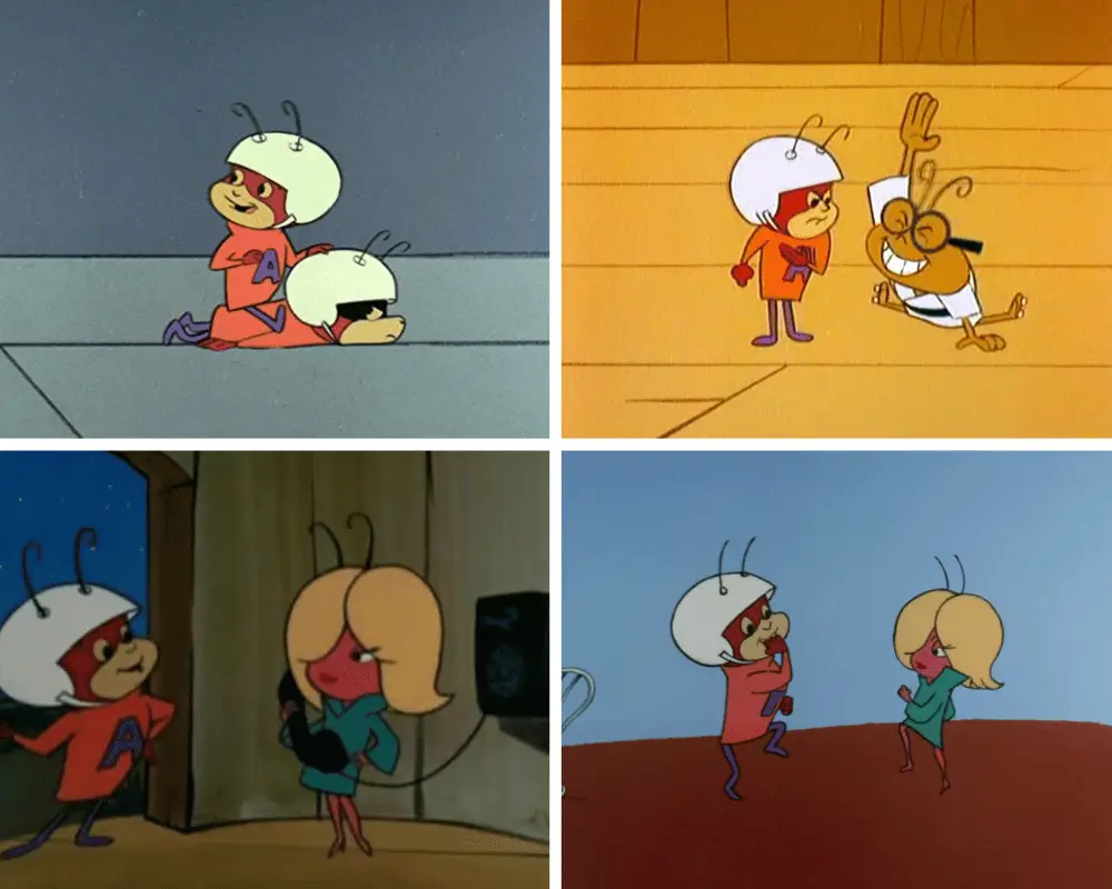 The Atom Ant Show 1965 Hanna-Barbera 60s cartoon superhero