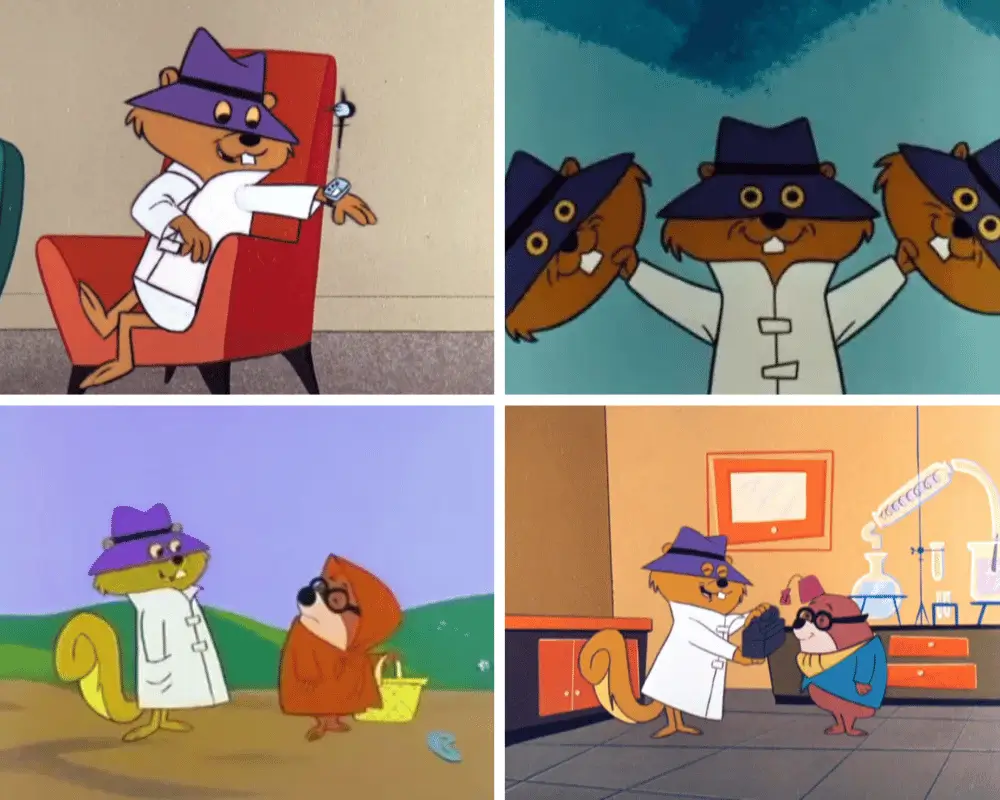 The Secret Squirrel Show 1965 spy 60s cartoon