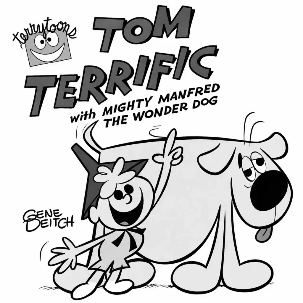 tom-terrific-line-drawing