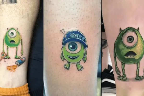 Mike Wazowski Tattoo Ideas