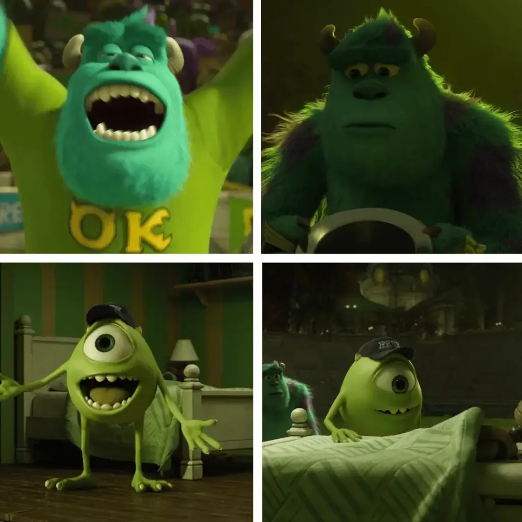 Mike Wazowski and Sulley