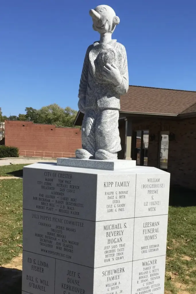 harold ham gravy statue