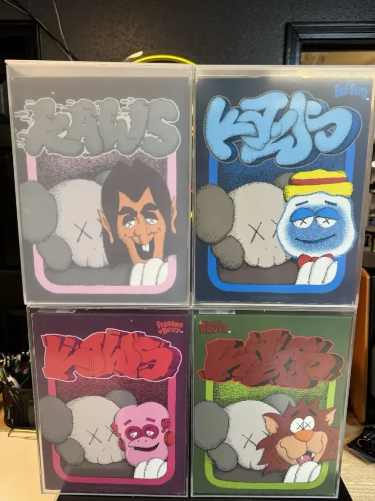 Limited-edition Monster Cereal boxes illustrated by DC Comics artists