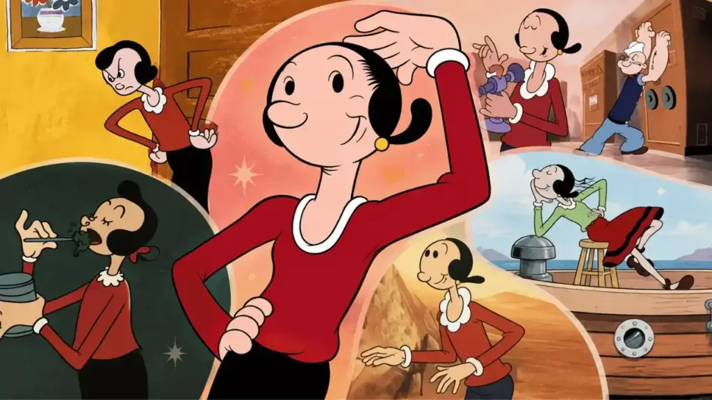 Olive Oyl is a cartoon character created by E. C. Segar