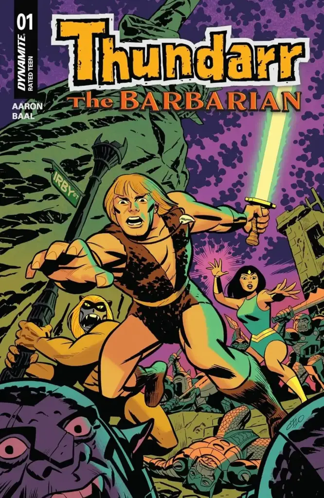 thundarr the barbarian comic written by jason aaron